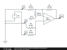 Ejercicio Amplificador Operacional 1