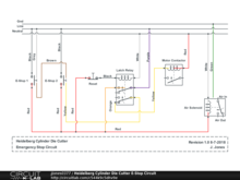 Heidelberg Cylinder Die Cutter E-Stop Circuit