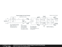 Power-Supply Circuit for Hex-Preamp