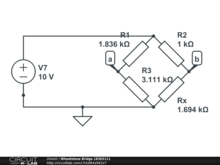 Wheatstone Bridge 18363111