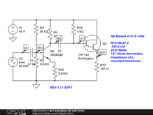 rev3 transducer 20 watt driver