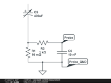 cap ripple current measurement