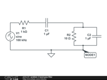 problem 2 band-pass filter