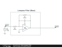 Bass (Lowpass) Filter