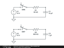 time constant test