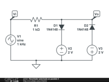 Recortador polarizado en paralelo 3
