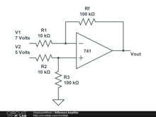 Difference Amplifier