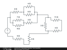 Equvalent Resistor Test Question