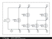Lab 1 6 Bulb Circuit