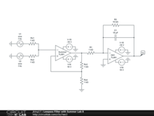 Lowpass Filter with Summer Lab 8