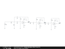 Simple Bandpass Wah Circuit #1