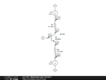 Electronics Lab 3 Circuit 1