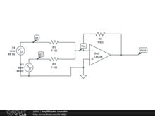 Amplificador sumador