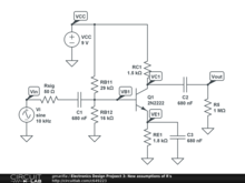 Electronics Design Projoect 3: New assumptions of R's