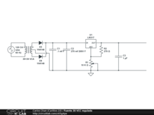 Fuente 30 VCC regulada