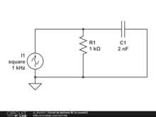 Circuit de derivare RC in curent11