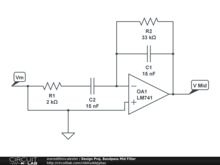 Design Proj. Bandpass Mid Filter