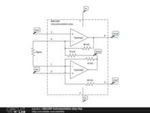 INA126P instrumentation amp chip