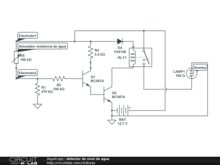 detector de nivel de agua
