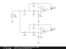 2nd-Order LR2 Crossover 2.3kHz