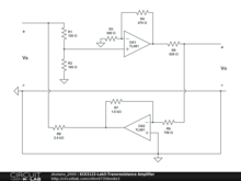 ECE3122-Lab3-Transresistance Amplifier