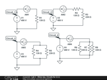 Lab 1 - Ohms law, Circuits for (2.1)