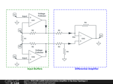 ECE1100-Lab06-Instrumentation Amplifier (3 Op-Amp Topology) 2