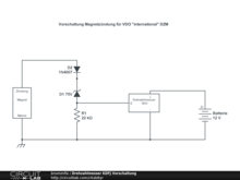 Drehzahlmesser KDFJ Vorschaltung