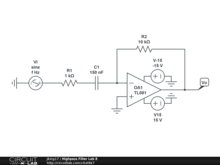 Highpass Filter Lab 8