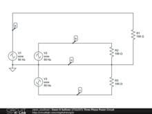 Owen O Sullivan 17312371 Three Phase Power Circuit