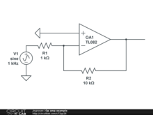 Op amp example
