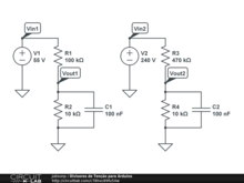 Divisores de Tenção para Arduino