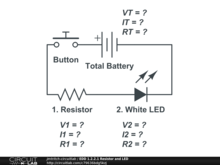 EDD 1.2.2.1 Resistor and LED
