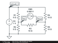 Lab2, Kirchoffs Law, Solution