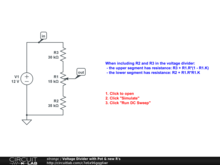 Voltage Divider with Pot & new R's