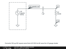 240sx LS1 speedo converter