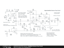 Modified Octaver-Fuzz Circuit