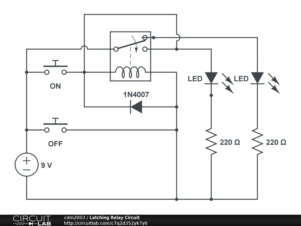 Wiring Diagram For Latching Relay Wiring Draw