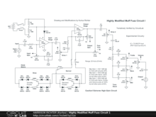 Highly-Modified Muff Fuzz Circuit 1
