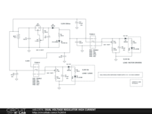 DUAL VOLTAGE REGULATOR HIGH CURRENT