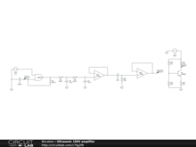 Ultrasonic 100V amplifier