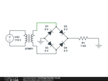 Full Bridge Rectifier Circuit