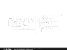 Electronic Galileo Thermometer Instrument