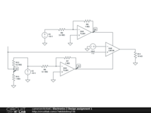Electronics 2 Design assigmnent 1