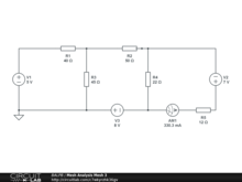 Mesh Analysis Mesh 3
