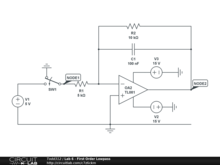 Lab 6 - First Order Lowpass