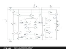 741 schematic op amp circuit