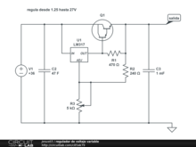 regulador de voltaje variable