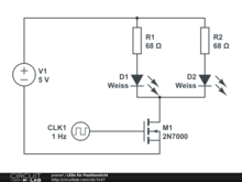 LEDs für Positionslicht