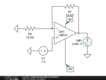 Simple Op Amp (Neural Interface)